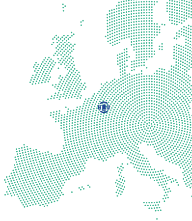 Carte de l'Europe - Position IFA